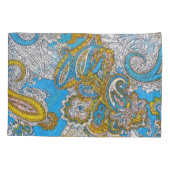 グはっきりしたランギー・イスラームサイケデリックオーナメント 枕カバー (裏面)