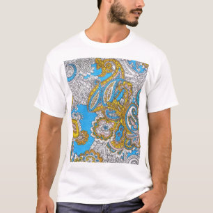 グはっきりしたランギー・イスラームサイケデリックオーナメント Tシャツ
