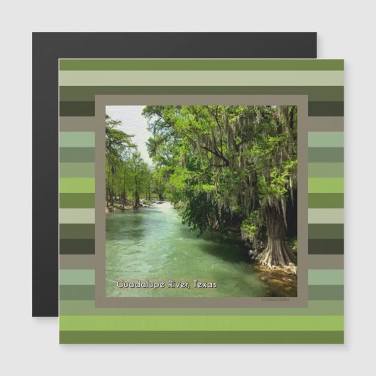 グァダルペ川グルエン，テキサス州 (正面/裏面)