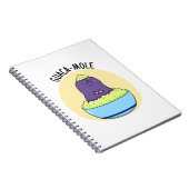 グアカモレおもしろいモールイングアカモールディップPUn ノートブック (右側)