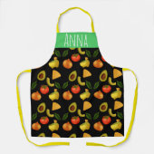 グアカモレとトルティーヤのチップ エプロン (正面)