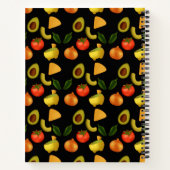 グアカモレとトルティーヤのチップ ノートブック (裏面)