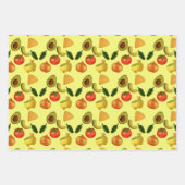 グアカモレとトルティーヤのチップ ラッピングペーパーシート (正面2)