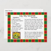 グアカモレのレシピカード ポストカード (正面/裏面)