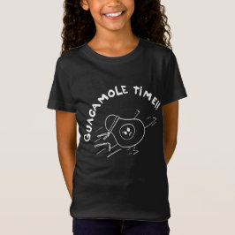 グアカモレタイムの白ライン Tシャツ