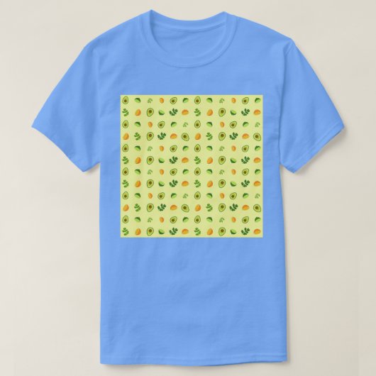 グアカモレ模様 Tシャツ (デザイン正面)