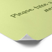 グアカモールアボカドフィエスタベビーシャワーおむつゲーム ポスター (角)