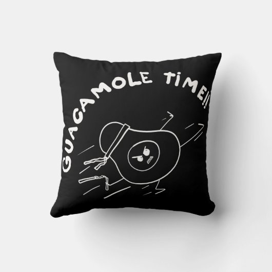 グアカモール時間 クッション (裏面)