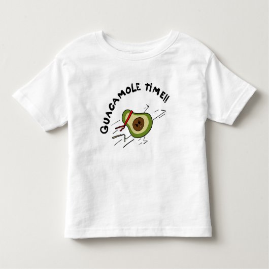 グアカモール時間 トドラーTシャツ (正面)