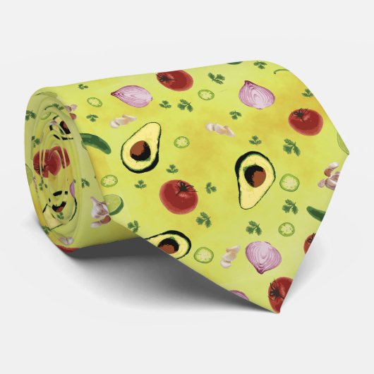 グアカモーレの原料のタイ ネクタイ (ロール)