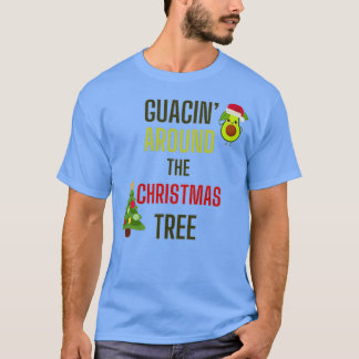 グアキン27ザのまわりにクリスマスツリー Tシャツ