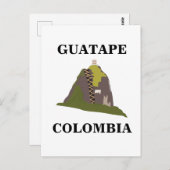 グアタペコロンビアカスタム旅行 ポストカード (正面/裏面)