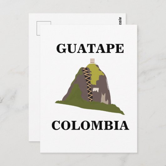 グアタペコロンビアカスタム旅行 ポストカード (正面/裏面)
