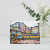 グアタペ，コロンビア，プラゾレタデロスソカロス ポストカード (スタンド正面)