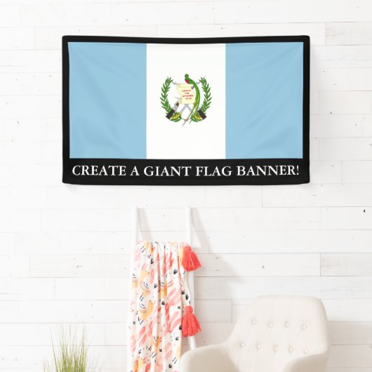 グアタマラ国旗 横断幕 (インサイチュ)