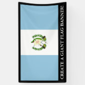 グアタマラ国旗 横断幕 (縦)