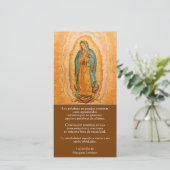 グアダスペインのルーペのご婦人の葬儀に感謝 サンキューカード (スタンド正面)