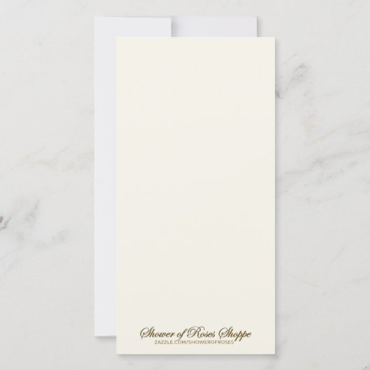 グアダスペインのルーペのご婦人の葬儀に感謝 サンキューカード (裏面)