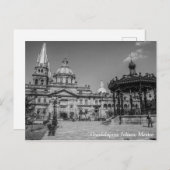 グアダラハラのカテドラルの郵便はがき ポストカード (正面/裏面)