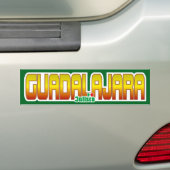 グアダラハラのバンパー バンパーステッカー (車上)