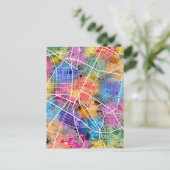 グアダラハラメキシコの地図 ポストカード (スタンド正面)