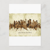 グアダラハラメキシコシティスケープ インビテーションポストカード (正面)