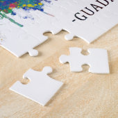 グアダラハラメキシコスカイライン ジグソーパズル (側面)