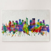 グアダラハラメキシコスカイライン ジグソーパズル (横)