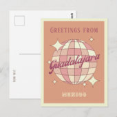 グアダラハラメキシコレトロヴィンテージパーティーポストカード ポストカード (正面/裏面)