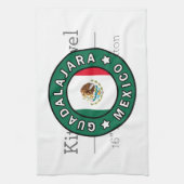 グアダラハラメキシコ キッチンタオル (縦)