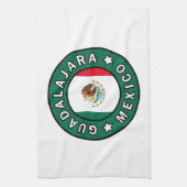 グアダラハラメキシコ キッチンタオル (縦)