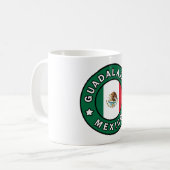 グアダラハラメキシコ コーヒーマグカップ (正面左)