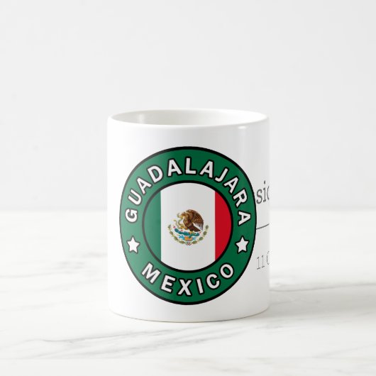 グアダラハラメキシコ コーヒーマグカップ (中央)