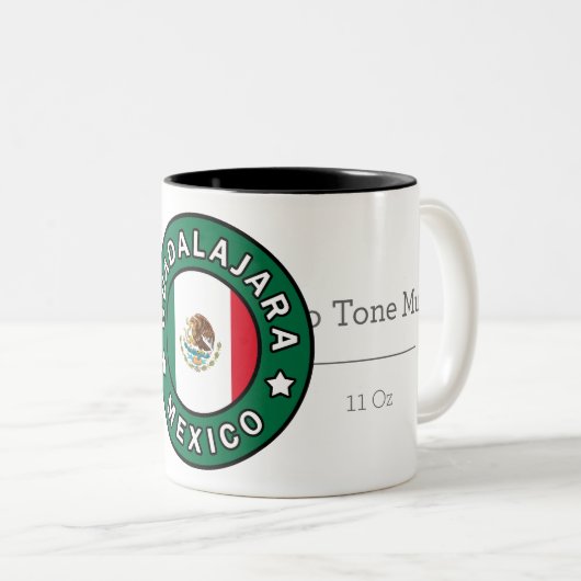 グアダラハラメキシコ ツートーンマグカップ (正面右)
