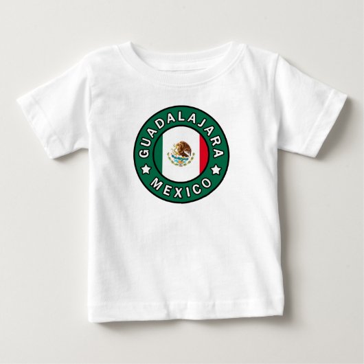 グアダラハラメキシコ ベビーTシャツ (正面)