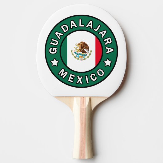 グアダラハラメキシコ 卓球ラケット (正面)