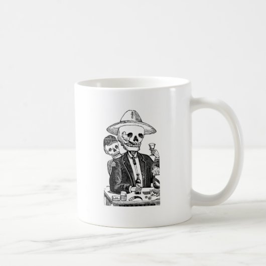 グアダラハラ、メキシコからのCalaveras コーヒーマグカップ (右)