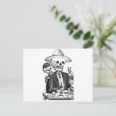 グアダラハラ、メキシコからのCalaveras ポストカード (スタンド正面)