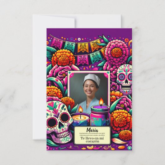 グアダルスペインのペの我々の祈りの言葉スカル (正面)