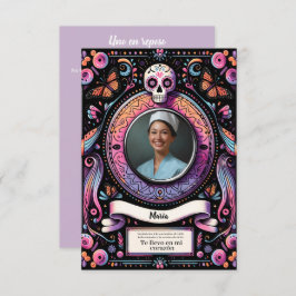 グアダルスペインのペの我々の祈りの言葉スカル