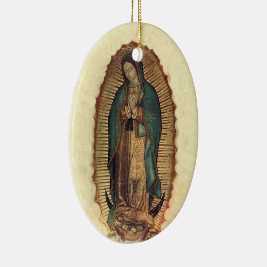 グアダルペのグアダルペのヴァージンの私達の女性 セラミックオーナメント (右)