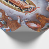 グアダルペのメキシコのヴァージン ラッピングペーパー (角)