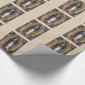 グアダルペの旧式な絵画のヴァージン ラッピングペーパー (角)