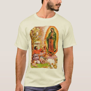 グアダルペの私達の女性及び聖者ファンディエゴ Tシャツ