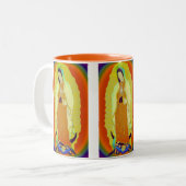 グアダルペの私達の女性 ツートーンマグカップ (正面左)