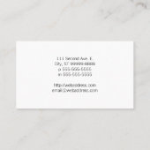 グアダルペの私達の女性 名刺 (裏面)