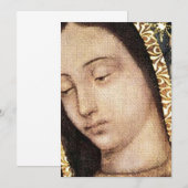 グアダルペの聖母の肖像 招待状 (正面/裏面)