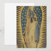 グアダルペの聖母 イシドロ エスカミラ 招待状 (正面/裏面)