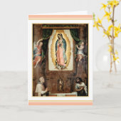 グアダルペの聖母 カード (黄色い花)
