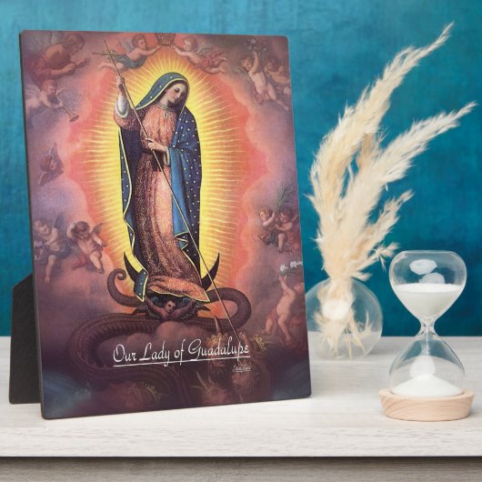 グアダルペの聖母 Rev12 フォトプラーク (側面)